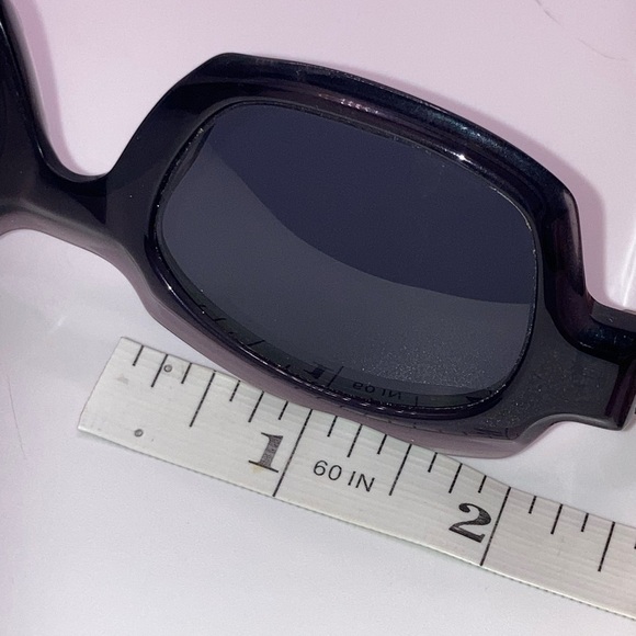 Rare Anne Et Valentin So Sweet 1203 Sunglasses Brown Black & Opaque Grey Vintage - Picture 10 of 11